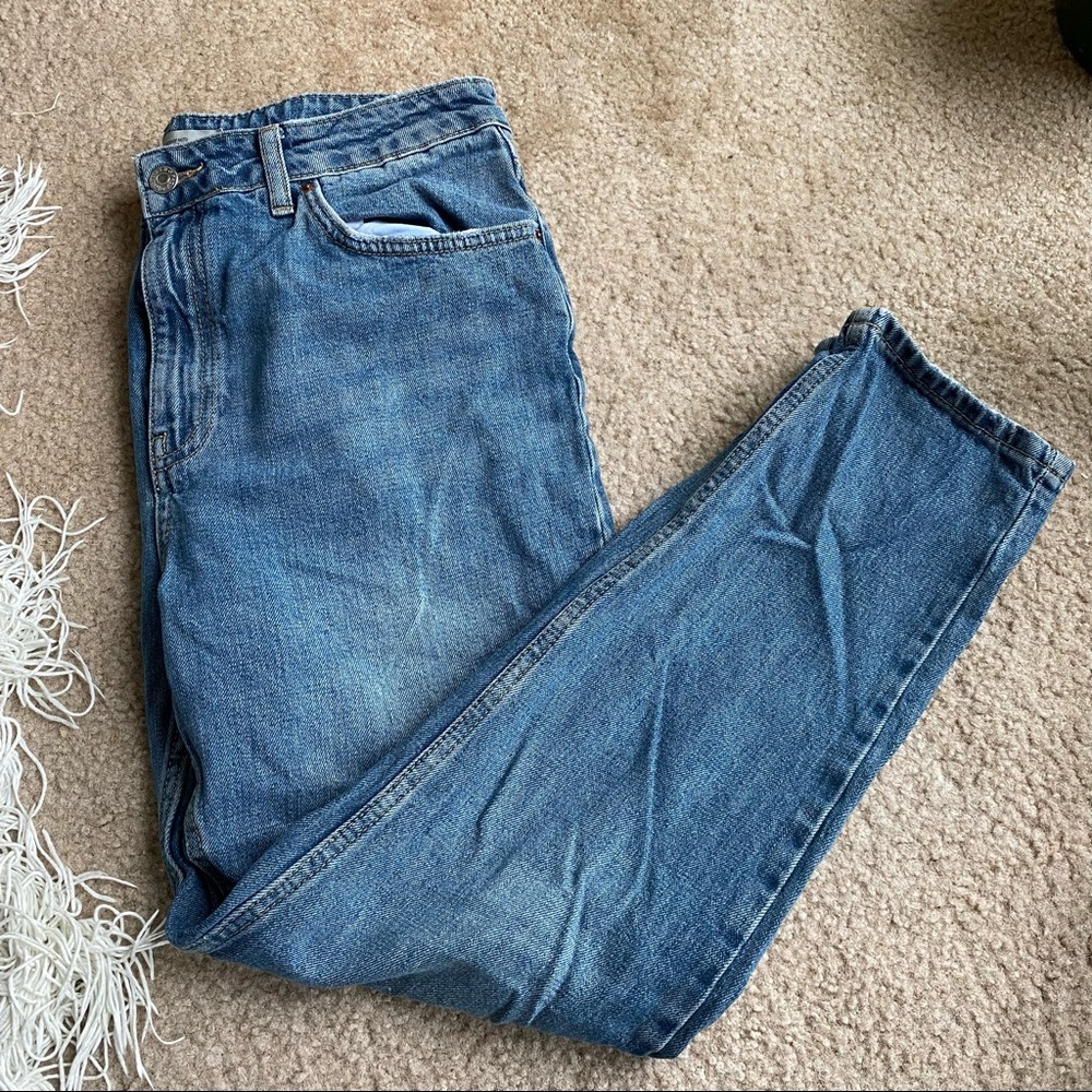 Topshop mom jeans